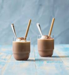 Mocha-iced coffee