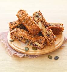 Barres tendres, avoine et noix