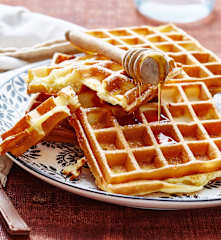 Gaufres sans levure et sans repos