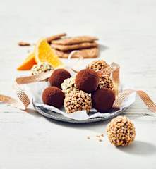 Spekulatius-Orangen-Trüffel
