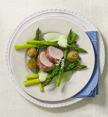 Filet de porc aux asperges