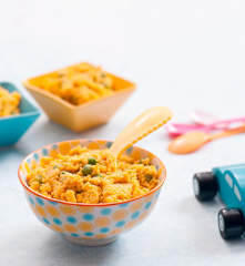 Łosoś z warzywami (dla dzieci)