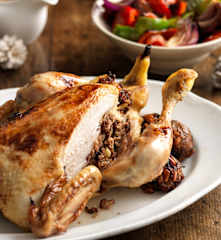 Stuffed Christmas Chicken (Mexico)