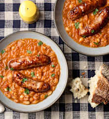 Sausage and Bacon Casserole