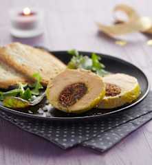 Foie gras farci aux figues