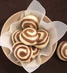 Cocoa Steamed Buns