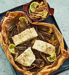 Pesce persico ai carciofi