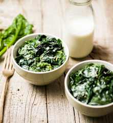Epinards à la crème