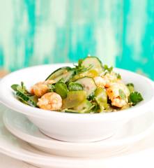 Prawn and Cucumber Salad