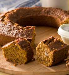 Bizcocho integral de zanahoria