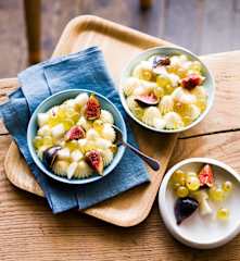 Crème diplomate aux fruits