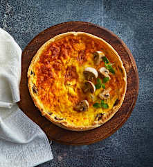 Torta salata ai funghi