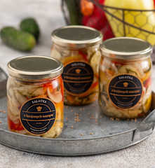 Sałatka z krojonych warzyw do słoików (TM5)