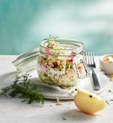 Blumenkohl-Apfel-Salat