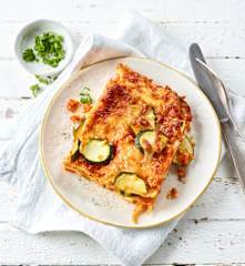 Zucchini-Käse-Lasagne