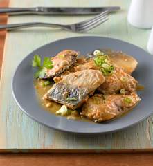 豆瓣味噌鯖魚煮