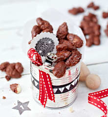 Amandes au cacao et au café