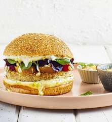 Burger di gamberi