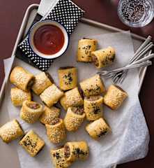 Gluten free sausage rolls