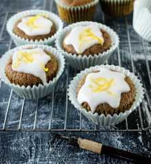 Karotten-Mohnmuffins