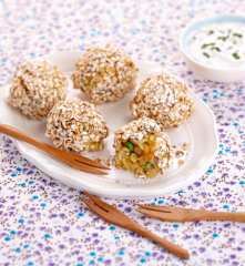 Boulettes de légumes aux lentilles corail