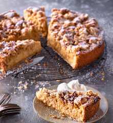 Ingwer-Quitten-Streusel