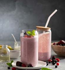 Smoothie au yaourt grec
