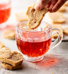 Herbal Tea and Biscotti