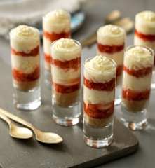 Strawberry Cheesecake Shots