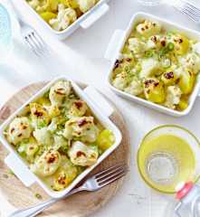 Kartoffel-Blumenkohl-Gratin