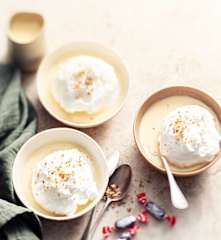 Ile flottante à la réglisse