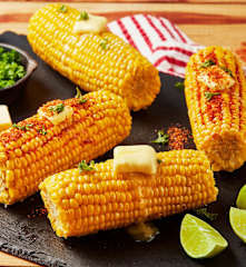 Chili Lime Steamed Corn