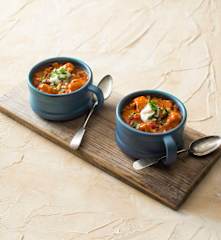 Southern-style pork and bean casserole