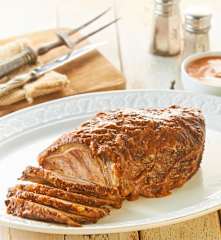 Picaña Tex Mex con salsa BBQ