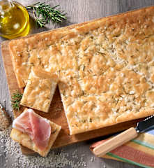 Focaccia al romero (sin gluten)