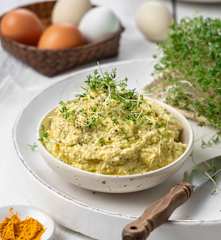 Eiaufstrich mit Topfen