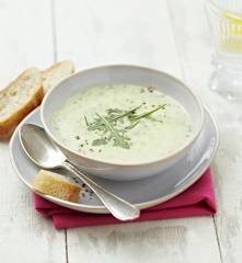 Rucola-Kartoffel-Suppe