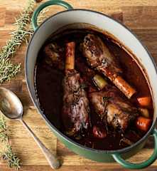 Braised Lamb Shanks