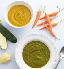 2 purés de frango - introdução da nabiça