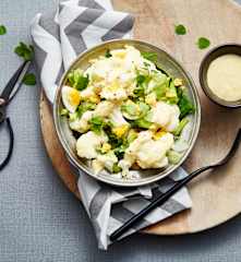 Salade d'automne au chou-fleur