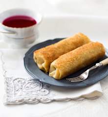 Polish croquettes with mushrooms and sauerkraut