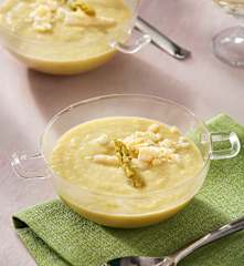 Salmorejo de espárragos