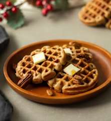 Gingerbread waffles