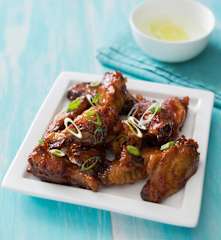 BBQ chicken winglets