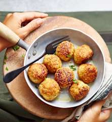 Boulettes de poulet au parmesan