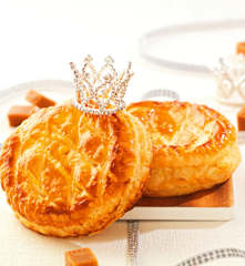 Galette des Rois de manzana y dulce de leche