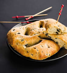 JUILLET Fougasse aux olives - Bruno Dinel