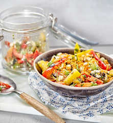 Salade de poivrons