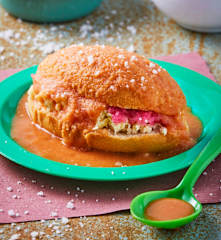 Tortas ahogadas de pollo