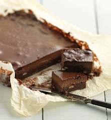 Bolo de chocolate cozido duas vezes